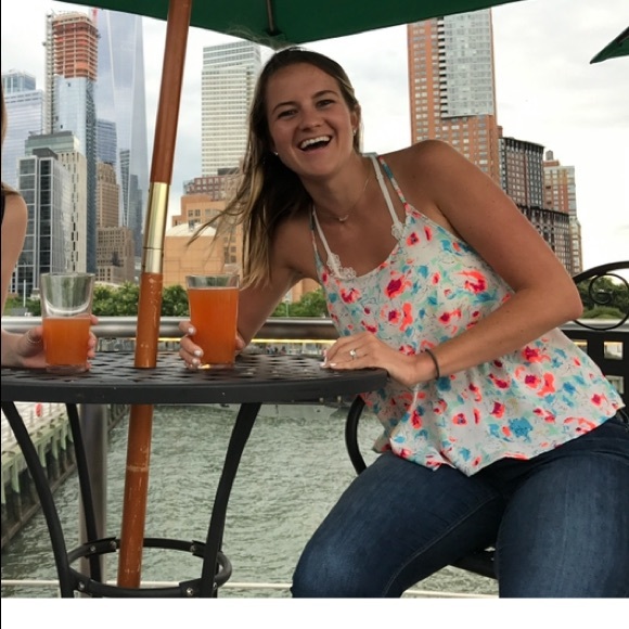 Floral Anthropologie tank - Picture 3 of 3